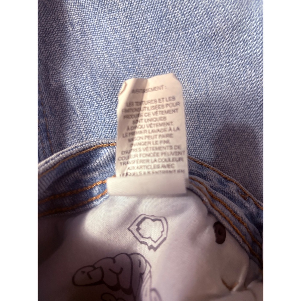 Empyre Relaxed Fit Jeans Size 32 light blue Wash Skater Streetwear Baggy Denim - Picture 14 of 16